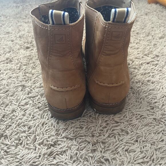 Sperry Brown Ankle Boot Size 8.5 Medium - Picture 4 of 5